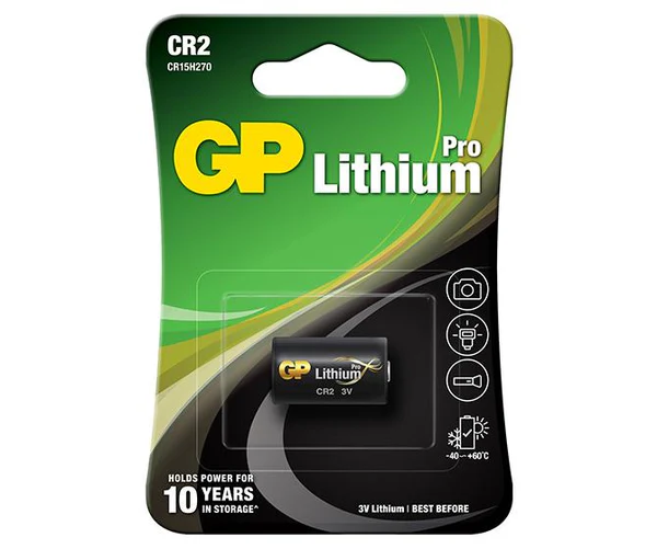 GP Pro Lithium CR2 Camera Battery