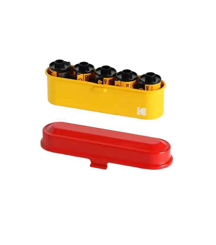 KODAK Film Steel Case Red/Yellow
