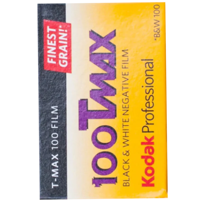 Kodak T-Max 100 35mm Film 24 Exposures