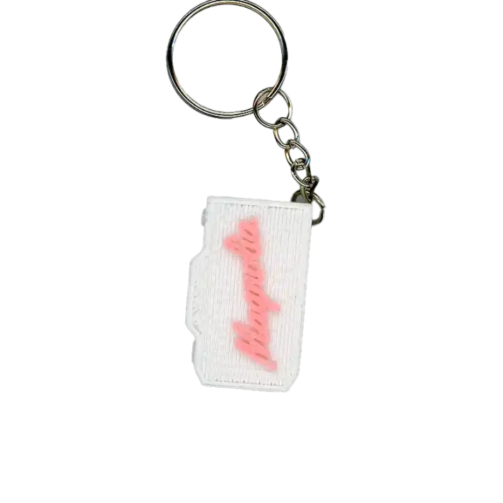 Magnolia Keychain