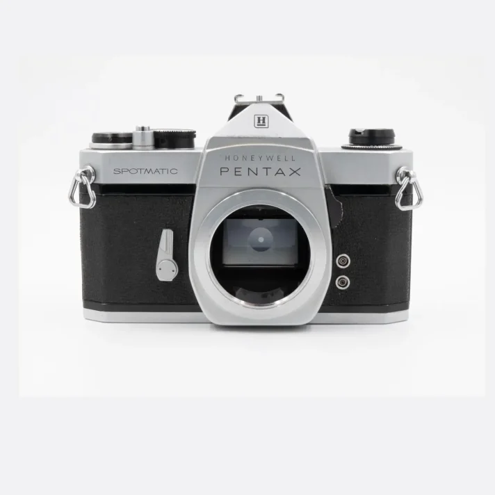 Pentax Honeywell Spotmatic F with Domiplan 50mm F2.8 Lens