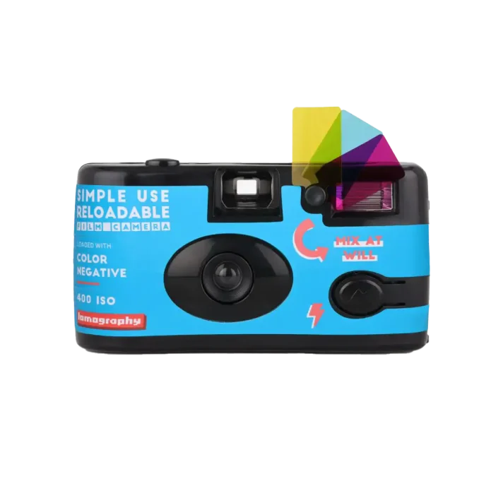 Simple Use Reloadable Film Camera Color Negative