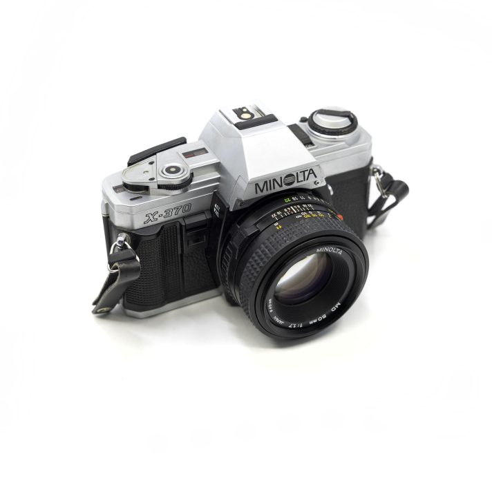 Minolta X-370 with 50mm F1.7 Lens