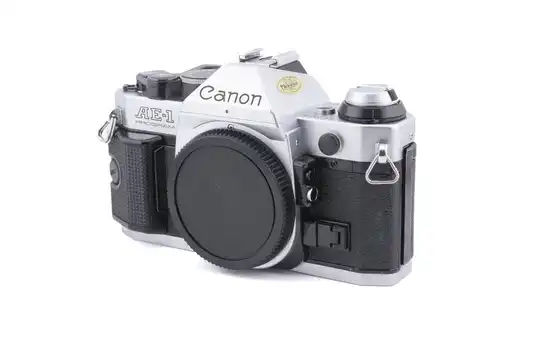 Canon AE-1 Program with 35-200mm Zoom Lens