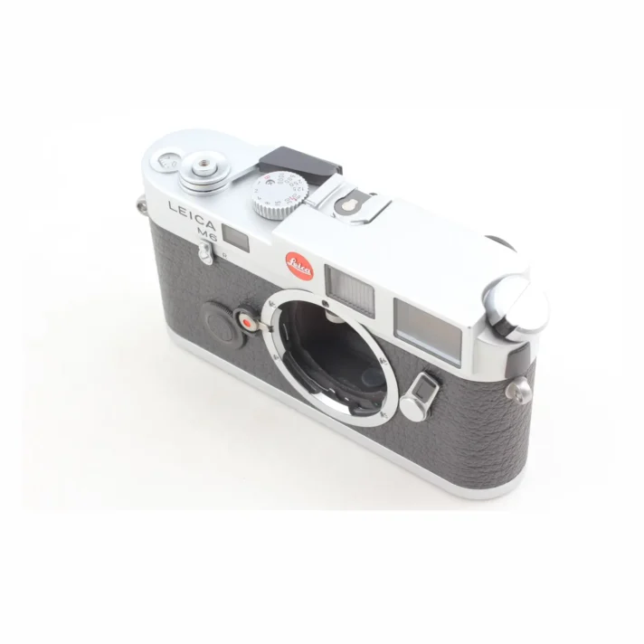 Leica M6 Silver Non TTL 0.72 with Voigtlander 35mm F2.5 Lens, Blend, Strap and Shutter Button