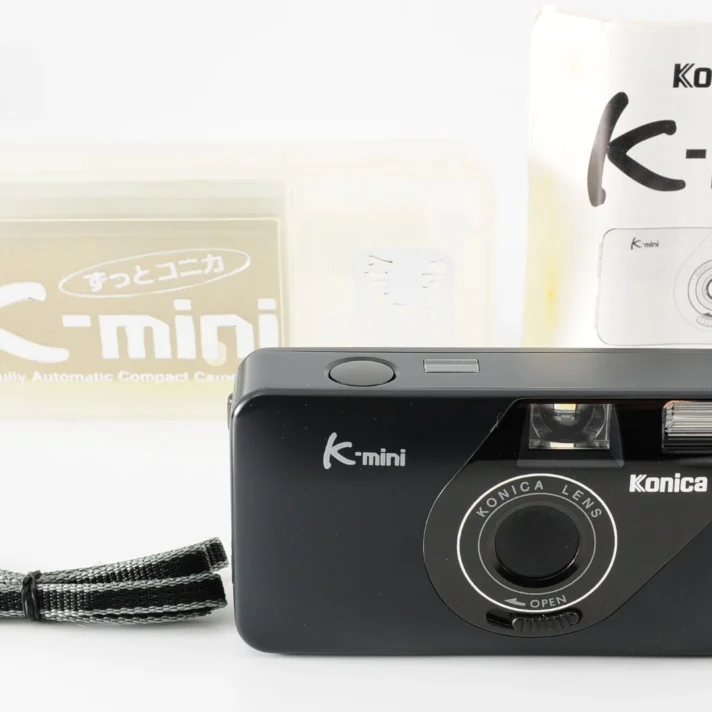 Konica K-mini black 35mm Point & Shoot Film Camera