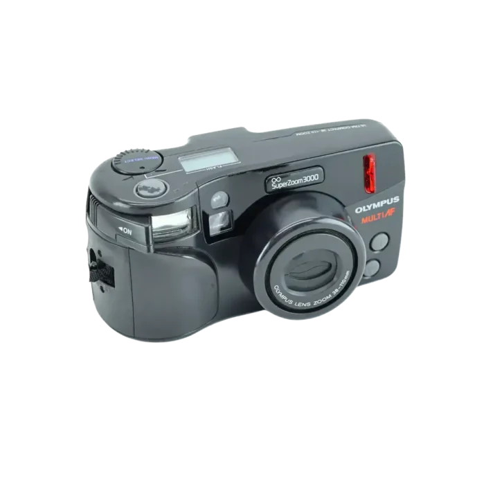 Olympus Super Zoom 3000 35mm Point and Shoot Camera