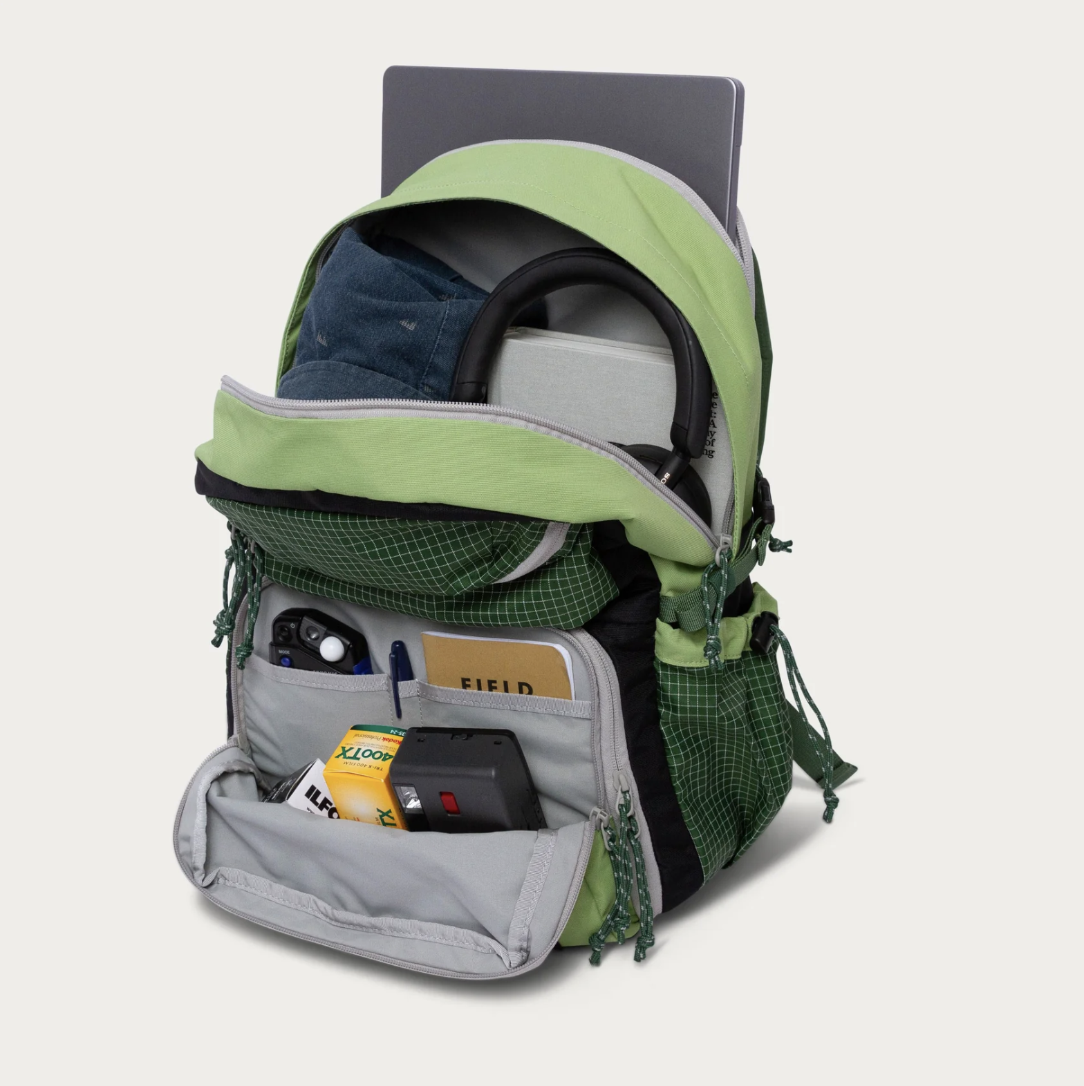 Morro Convertible Backpack - Green - Image 2