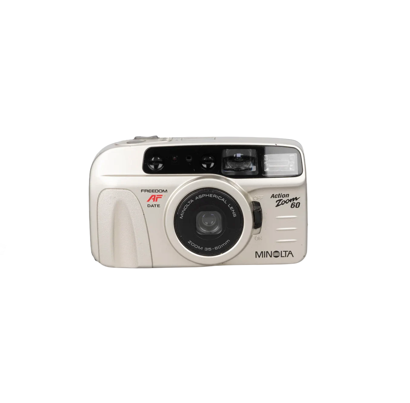 Minolta Action Zoom 60 35mm Point and Shoot Film Camera