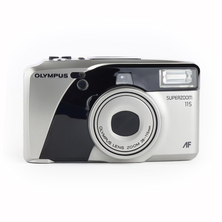 Olympus Superzoom 115 35mm Point and Shoot Film Camera