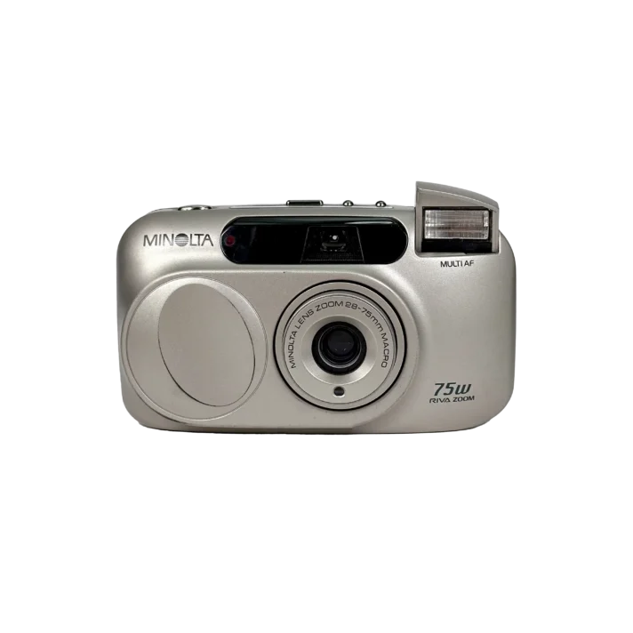 Minolta Riva Zoom 75W 35mm Point and Shoot Film Camera