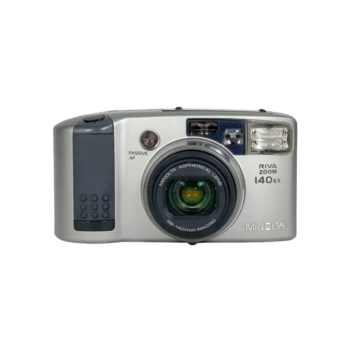 Minolta Riva Zoom 140EX 35mm Point and Shoot Film Camera